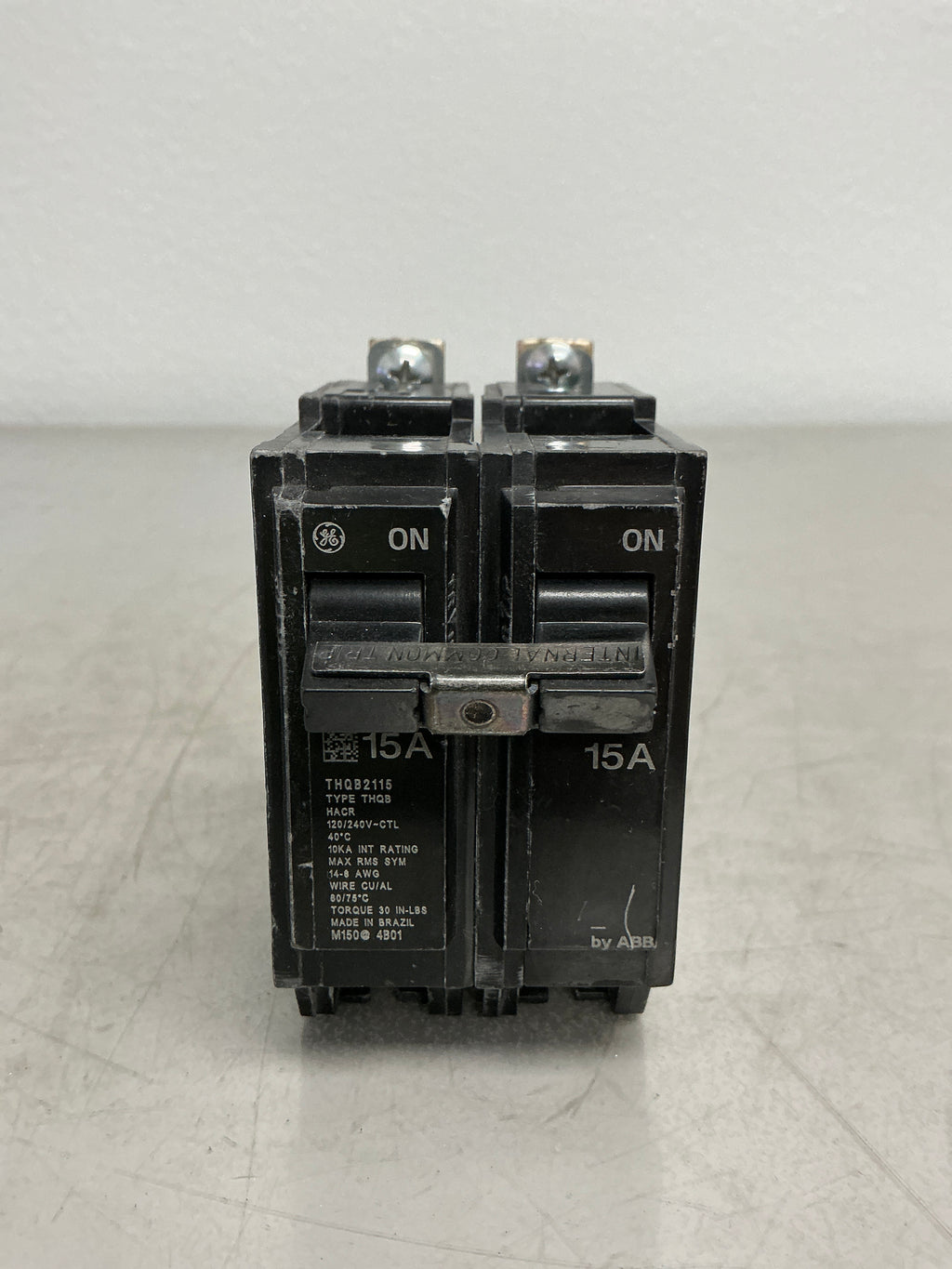 Used THQB2115 2 Pole, 15 Amps, 240 Volts