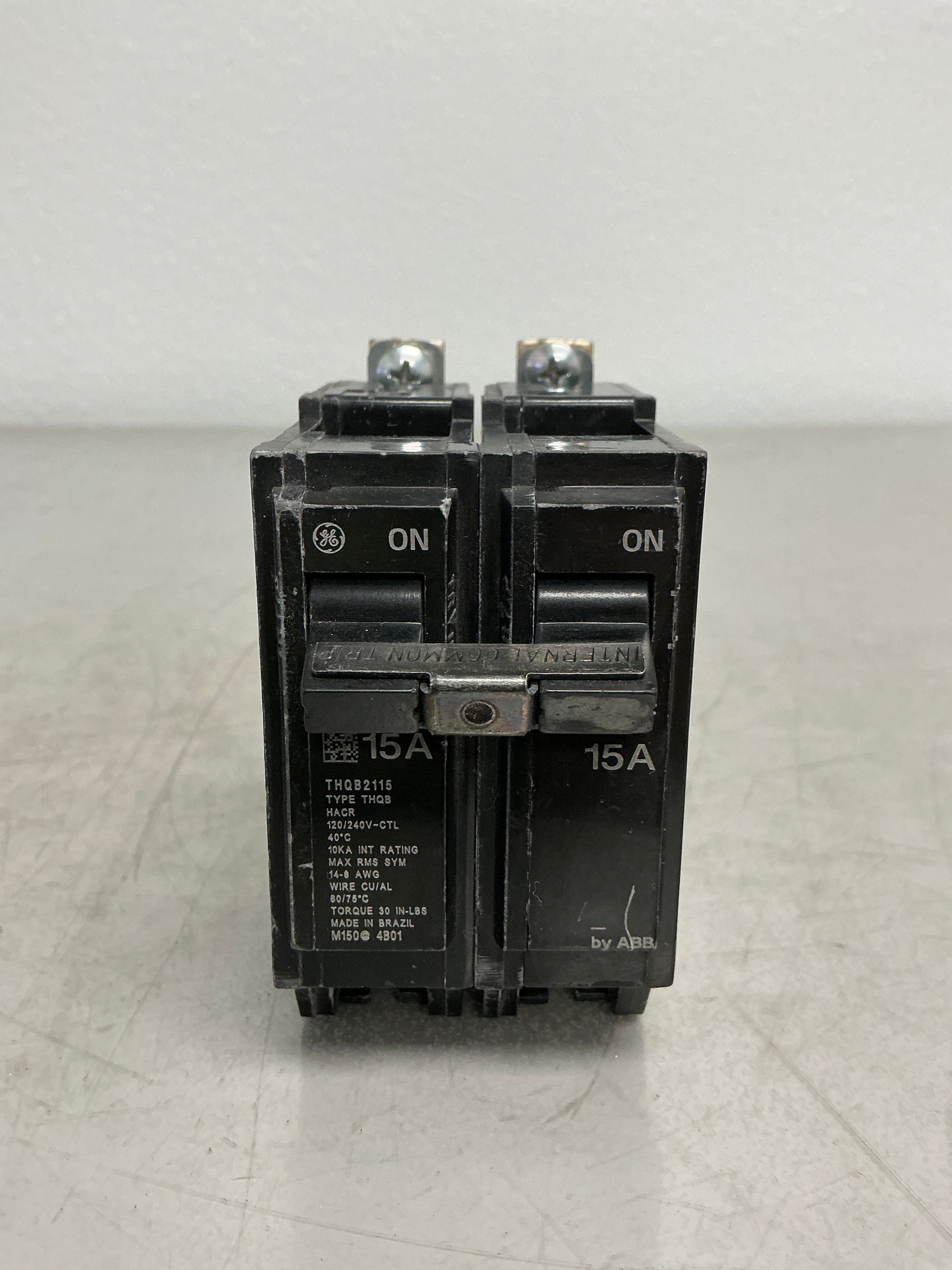 Used THQB2115 2 Pole, 15 Amps, 240 Volts