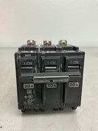 Used THQB32020 3 Pole, 20 Amps, 240 Volts