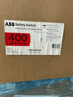 New TGF4325AR 3 Pole, 400 Amps, 240 Volts Fused Disconnect Outdoor Enclosure