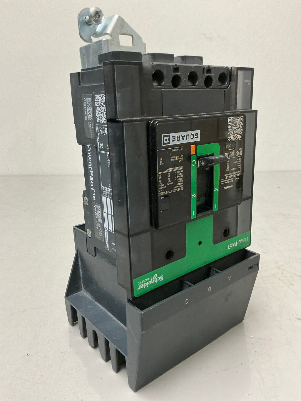Used Square D BJA36100 3 Pole, 100Amps, 480 Volts Circuit Breaker