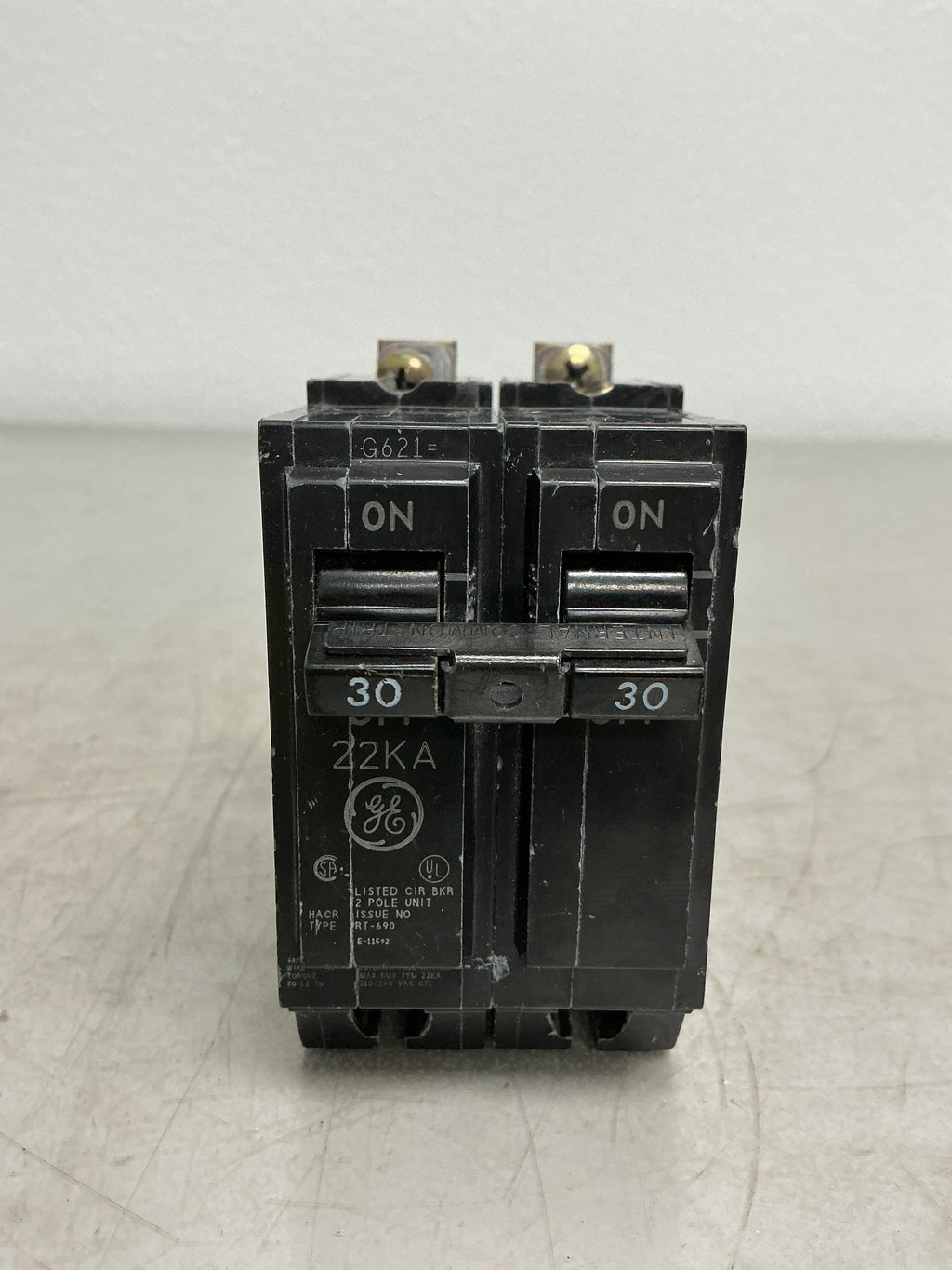 Used THQB2130 2 Pole, 30 Amps, 240 Volts
