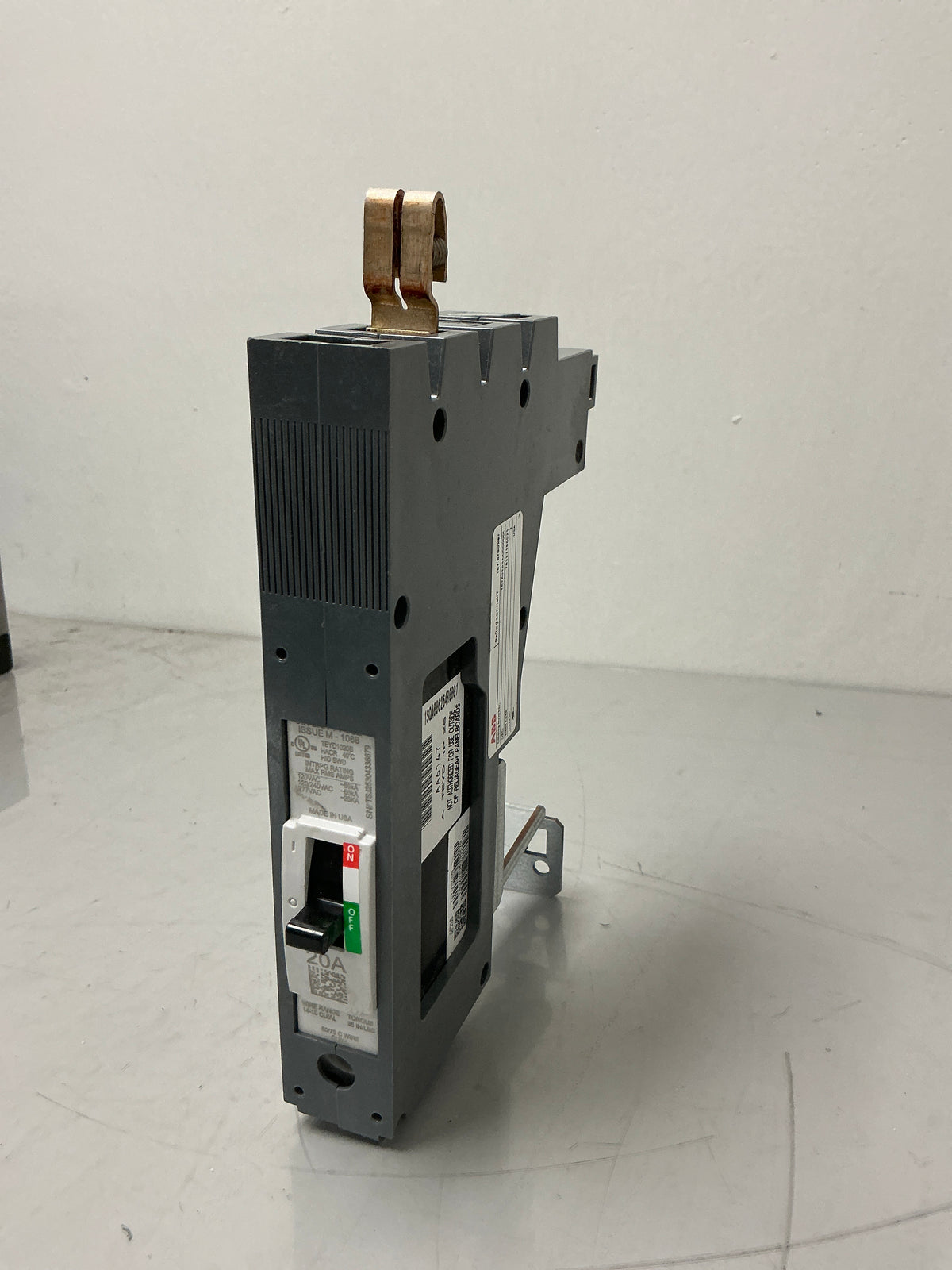 Used ABB TEYD1020B 1 Pole, 20 Amps, 240 Volts Circuit Breaker