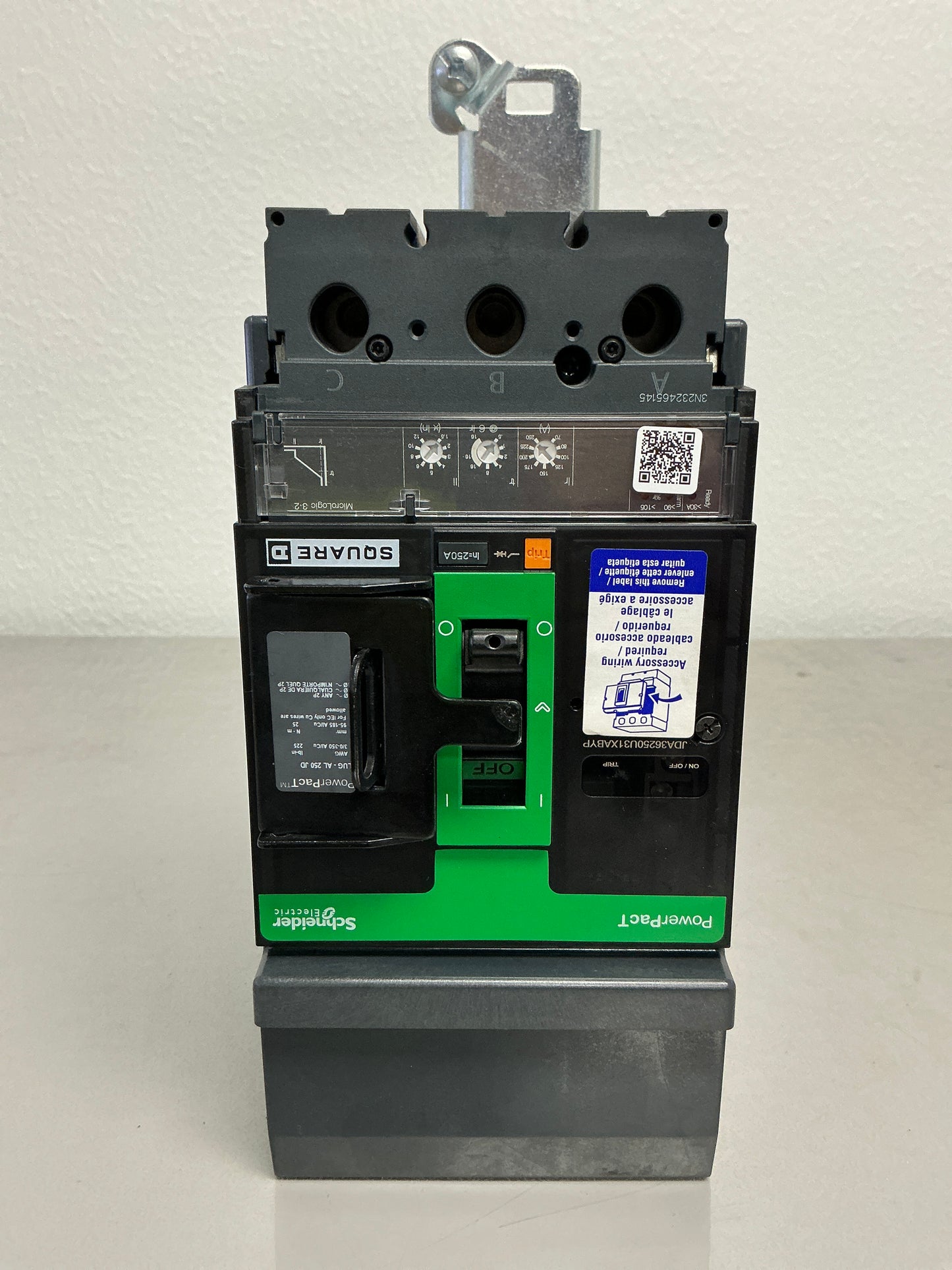 New Square D JDA36250U31XABYP (JDA36250) 3Pole, 250 Amps