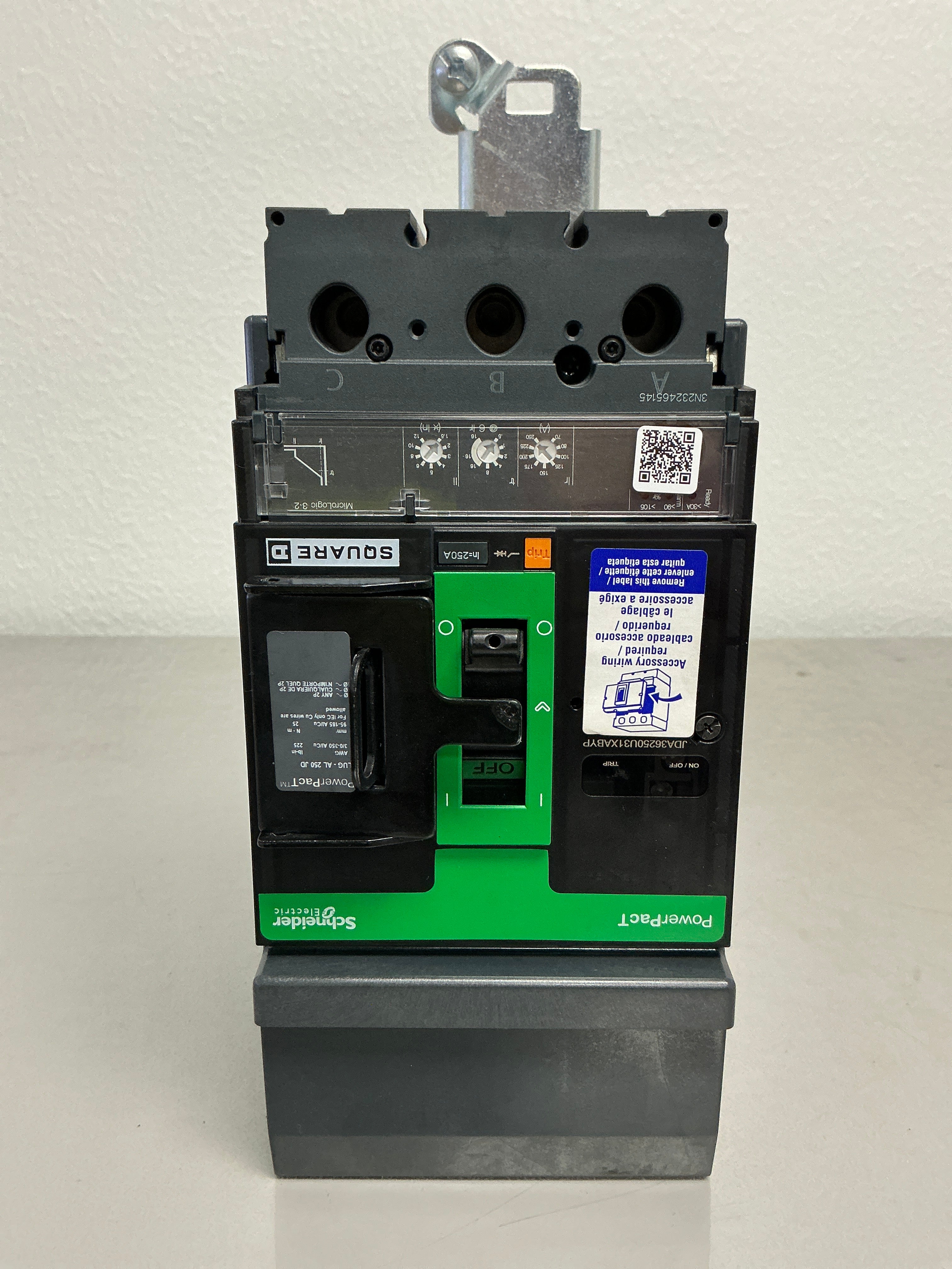 New Square D JDA36250U31XABYP (JDA36250) 3Pole, 250 Amps