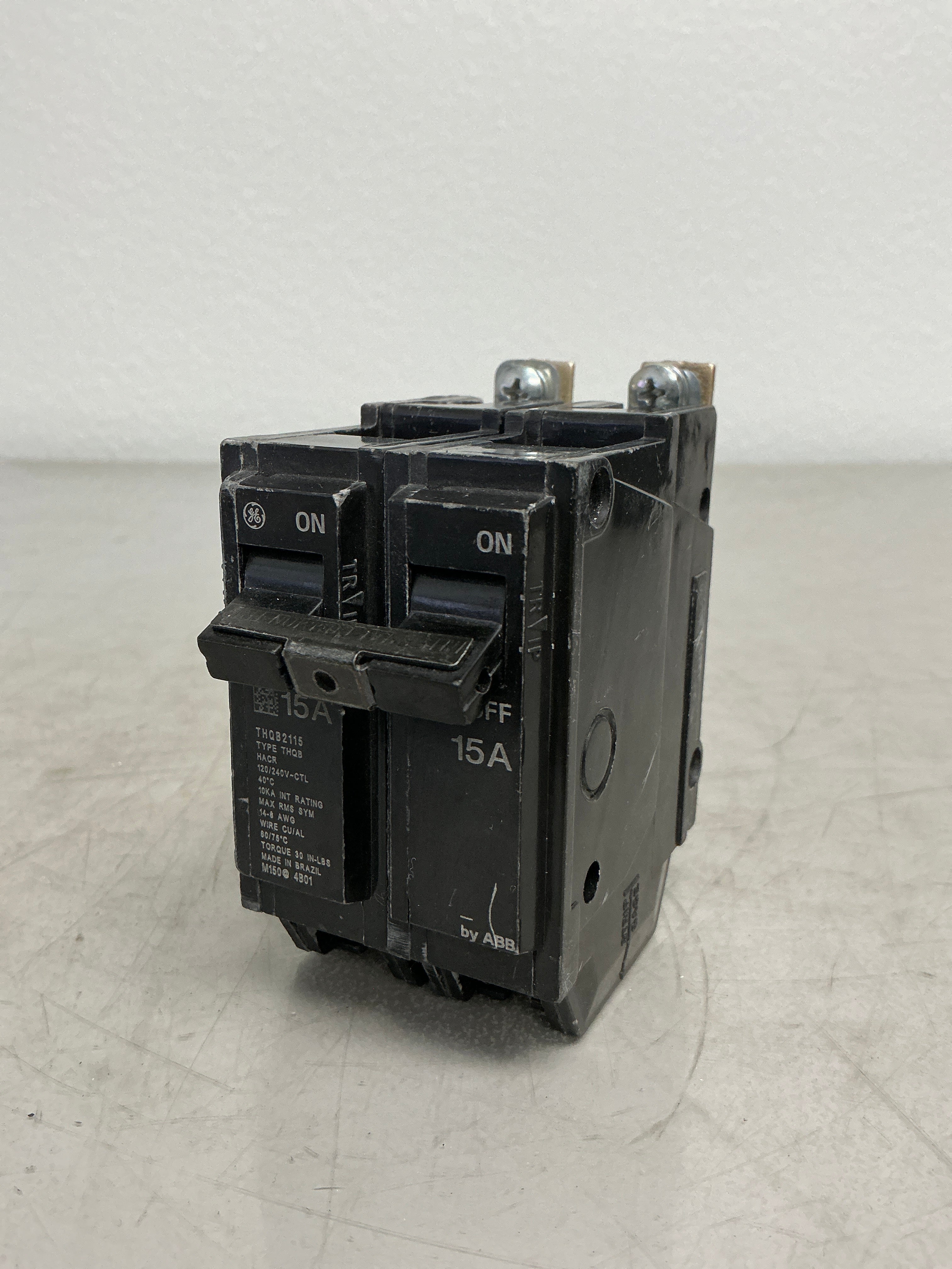 Used THQB2115 2 Pole, 15 Amps, 240 Volts