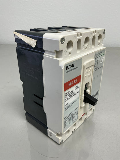Used HFD3100BP10 100 Amps, 3 Poles, 600 Volts