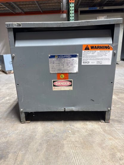 30 KVA Transformer, Primary 480, Seconday 208/120 Volts (item#t2)