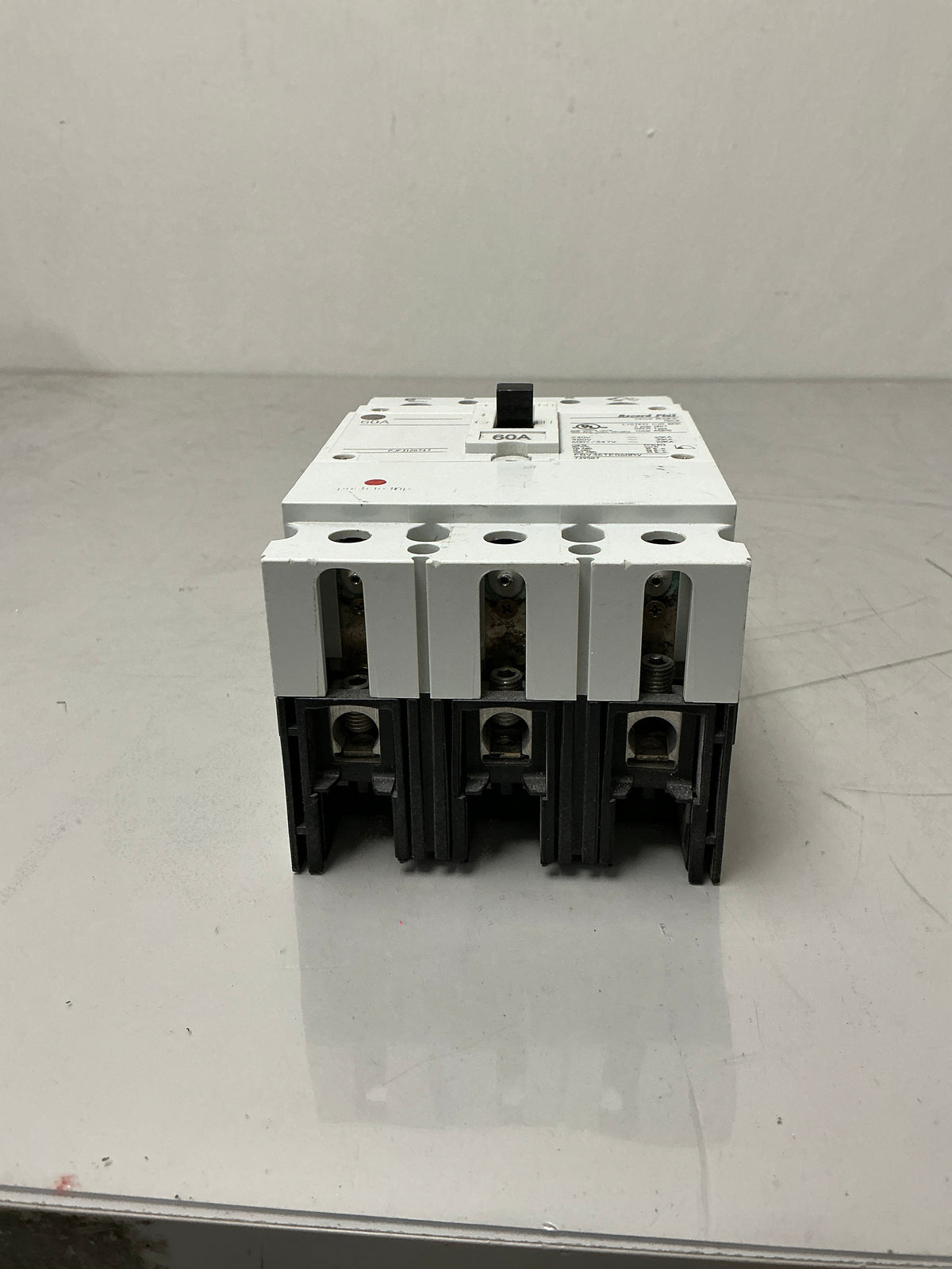 Used GE FBV36TE060 RV 3Pole, 60 Amps , 600 Volts Circuit Breaker