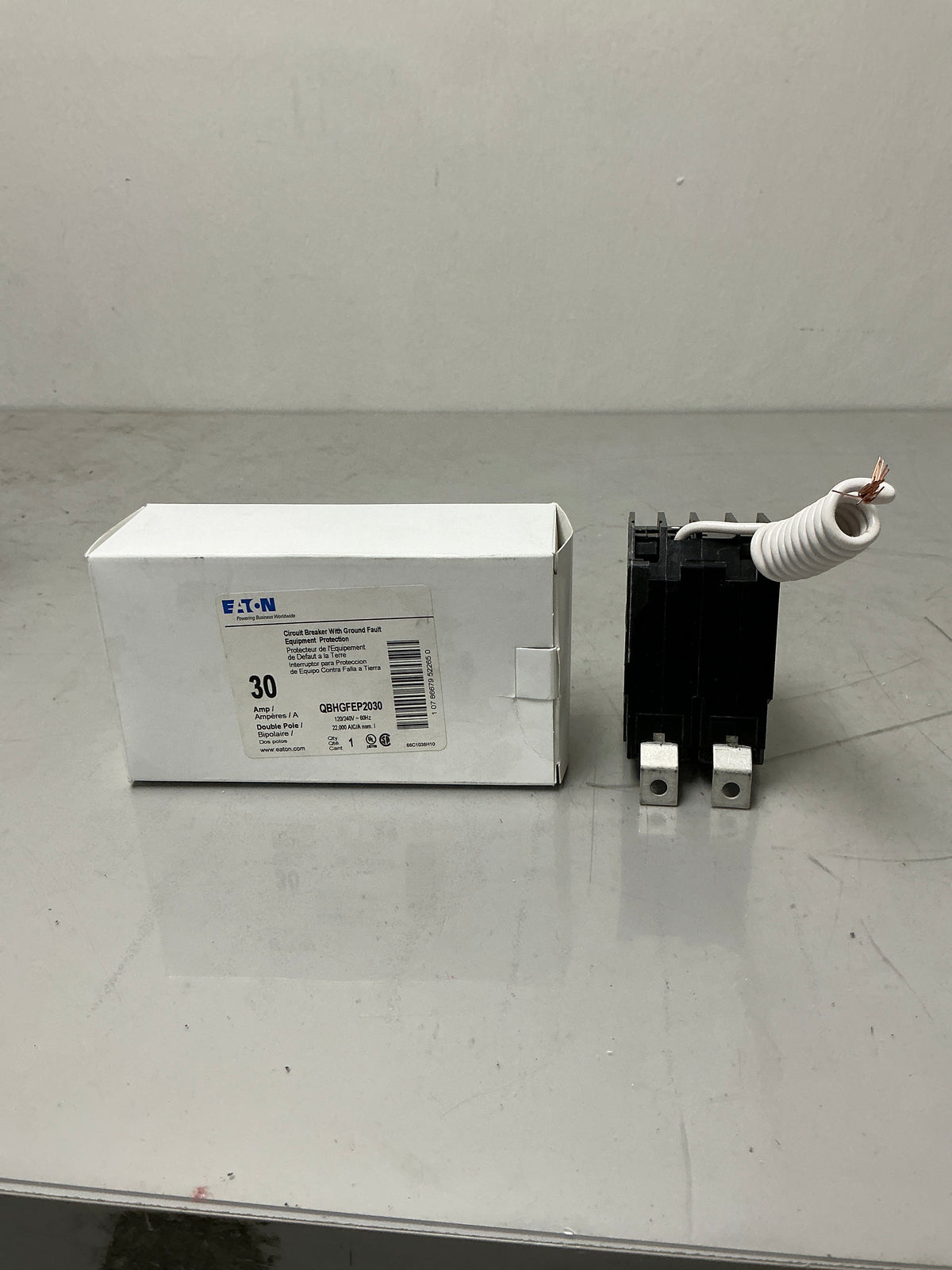 New Eaton QBGFEP2030 2 Pole, 30 Amps, 120 Volts, Circuit Breaker