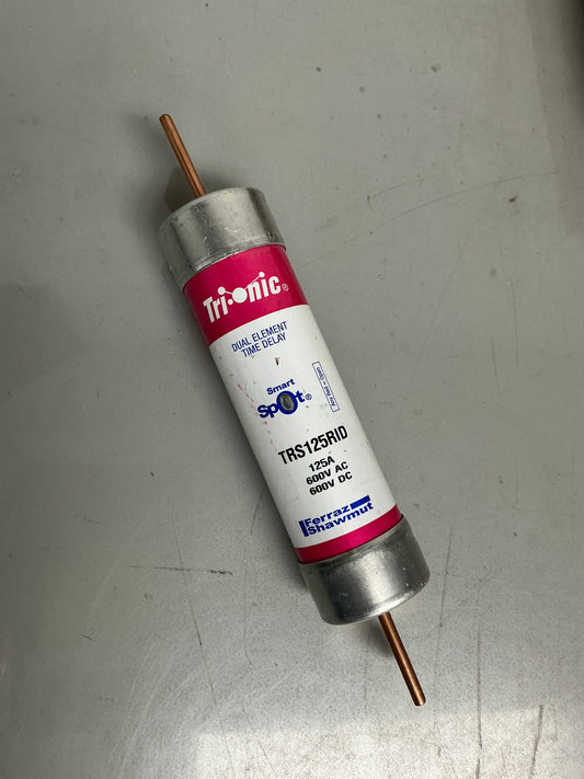 New Fuse TRS125RID 125 Amps, 600 Volts