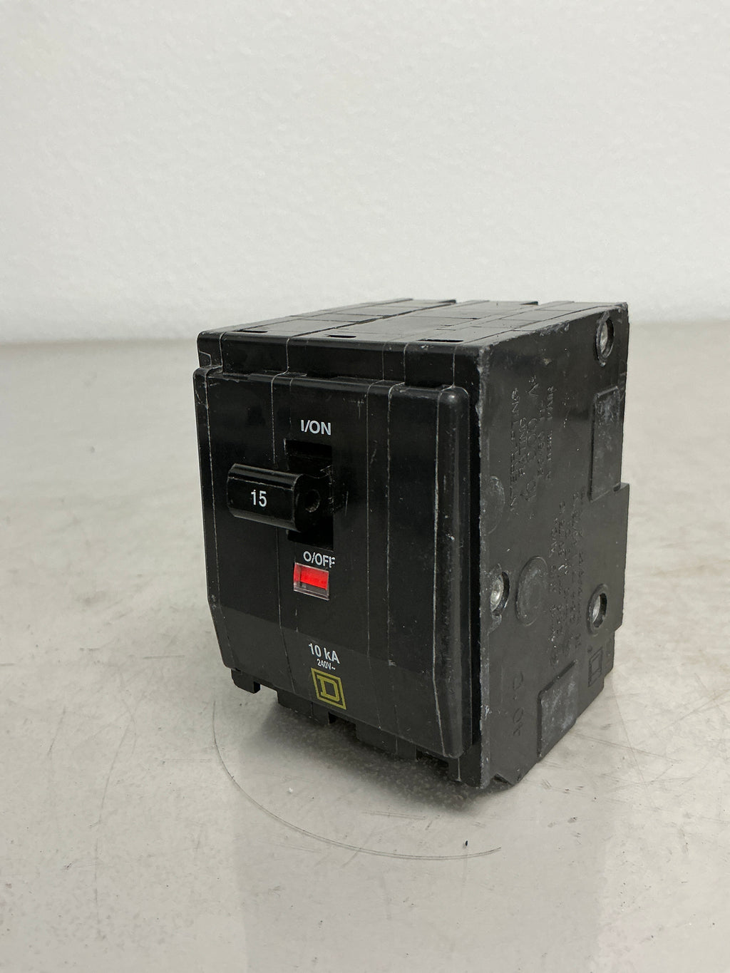 Used Square D QO315 3 Pole, 15 Amps, 240 Volts