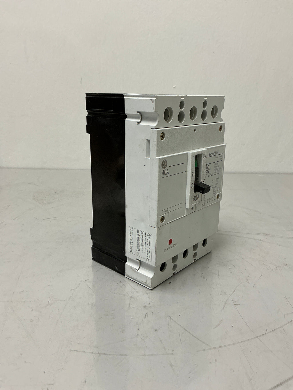 Used GE FBN36TE040R2 3 Pole, 40 Amps, 600 Volts Circuit Breaker