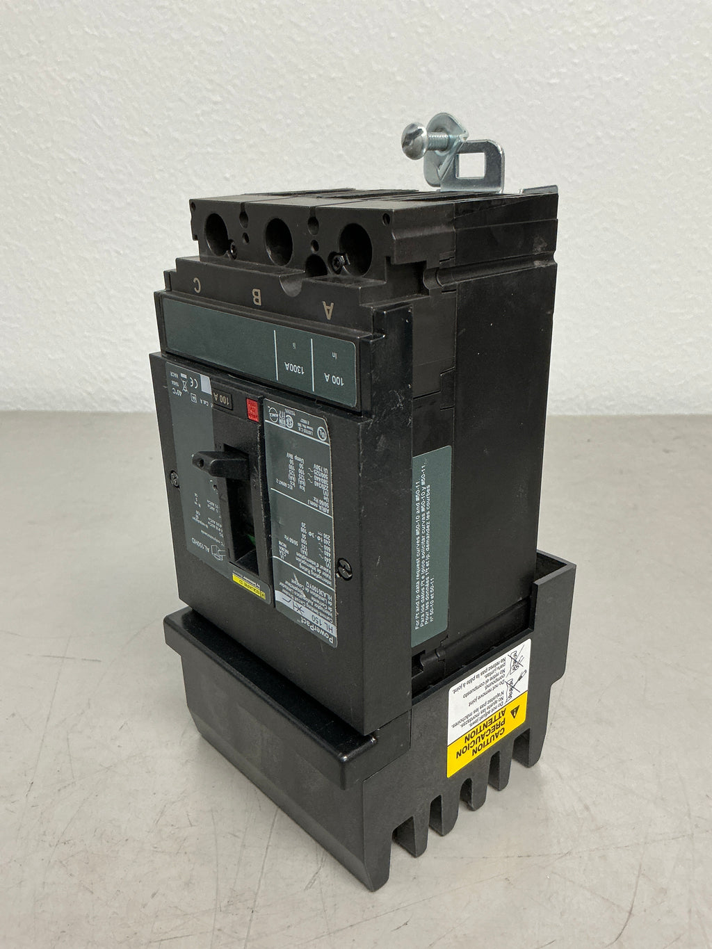 Used Square D HLA36100YQ 3 Pole, 100 Amps