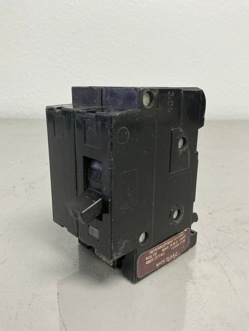 Used Square D EH24020 2 Pole, 20 Amps, 480/277 Volts