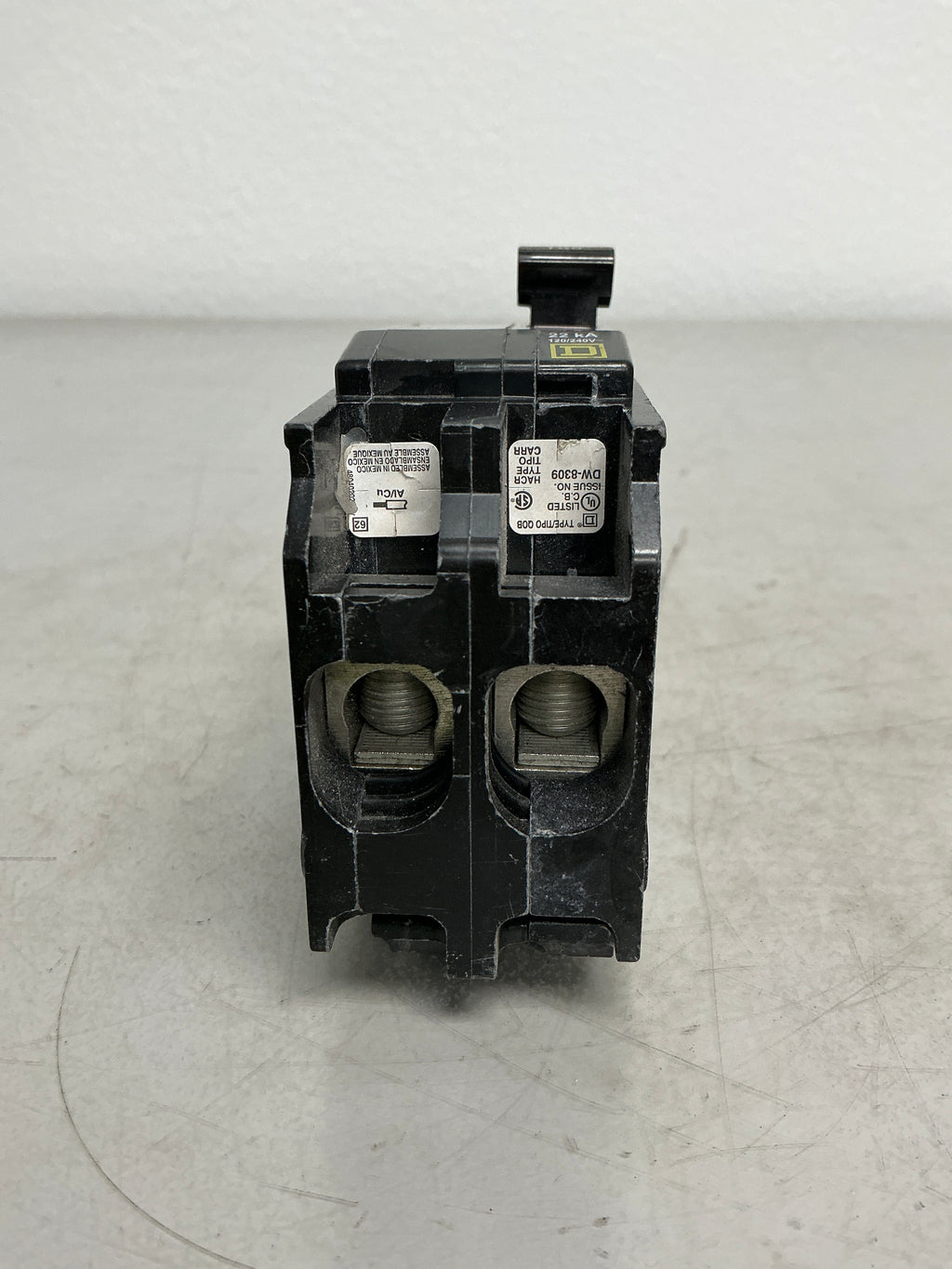 Used Square D QOB2100VH 2 Pole, 100 Amps, 240 Volts