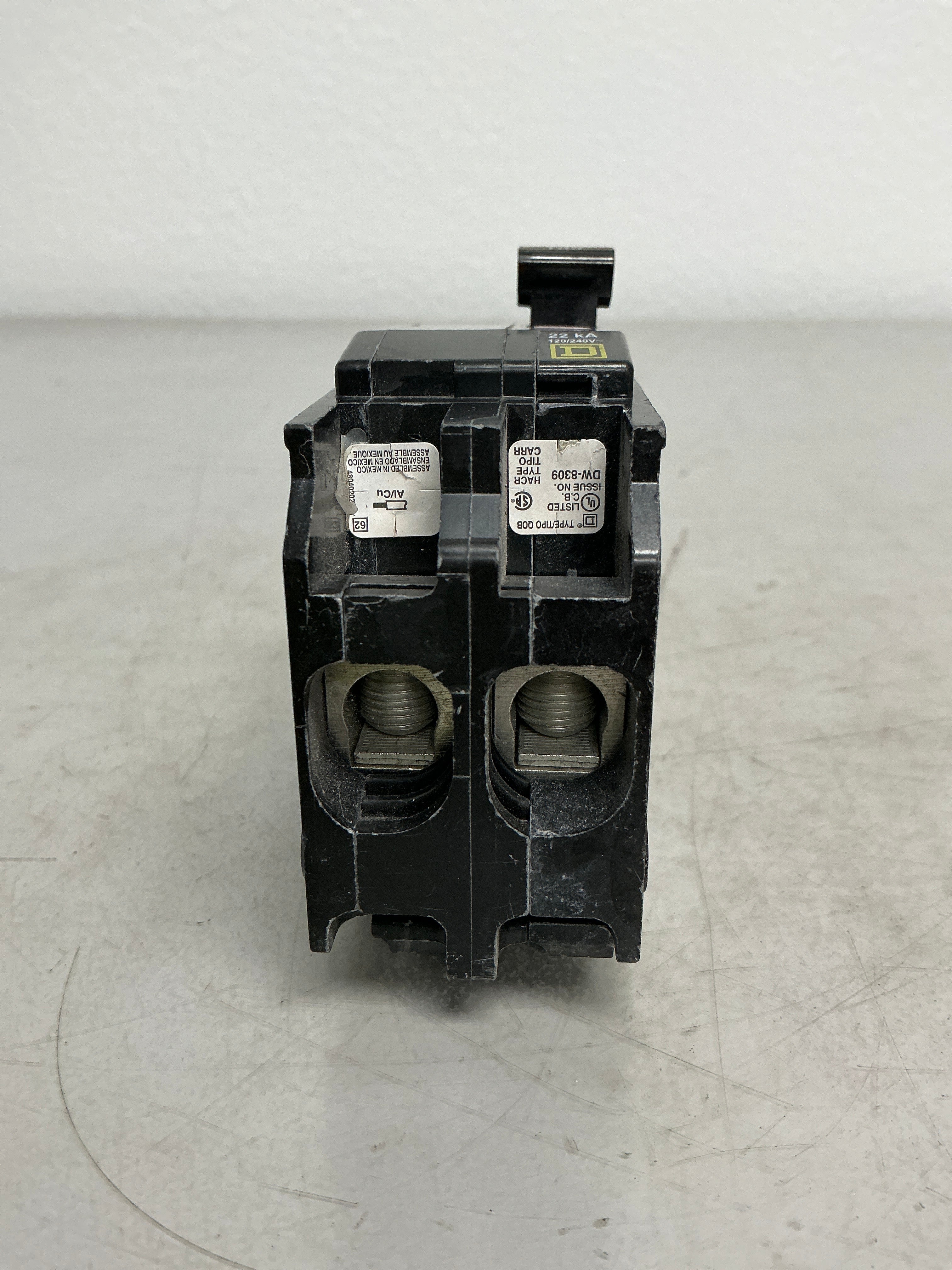 Used Square D QOB2100VH 2 Pole, 100 Amps, 240 Volts