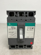 *CHIPPED* Used TED134100 3 Pole, 100 Amps, 480 Volts Circuit Breaker