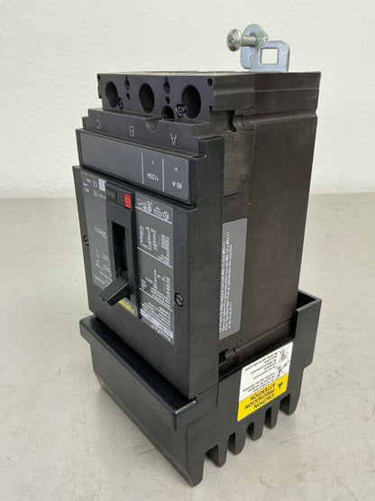 Used Square D HJA36060 3 Pole, 60 Amps, 600 Volts
