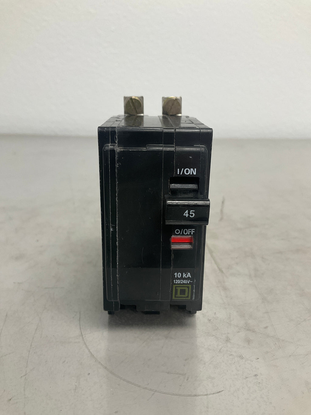 Used Square D QOB245 2 Pole, 45 Amps, 240 Volts