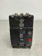 Used GE TEY370 3 Pole, 70 Amps Circuit Breaker