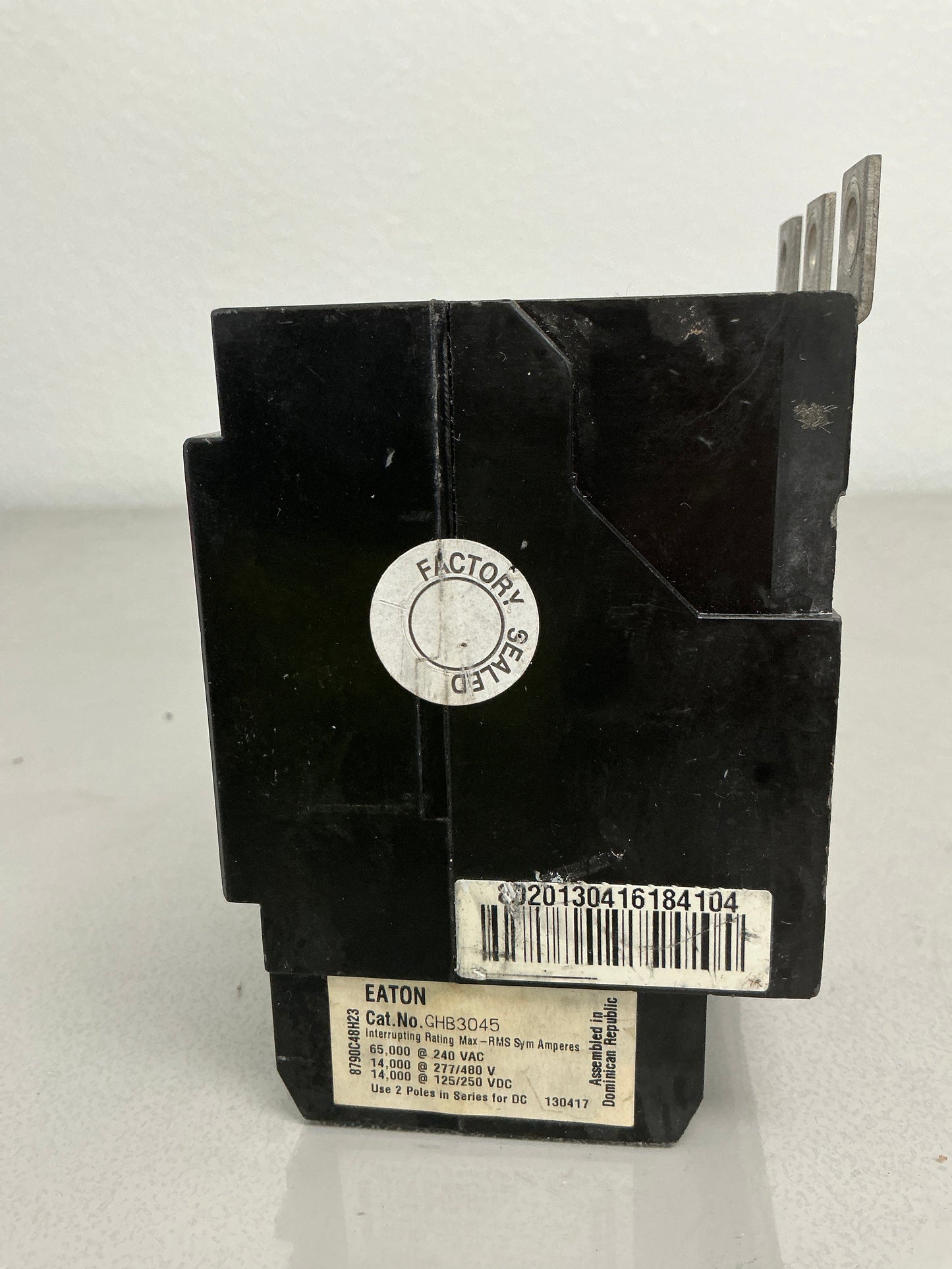 Used GHB3045 3 Pole, 45 Amps, 480 Volts