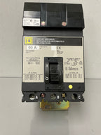 Used Square D FA34060 3 Pole, 60 Amps, 600 Volts Circuit Breaker