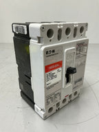 Used Eaton HFD3050 3 Pole, 50 Amps, 600 Volts Circuit Breaker