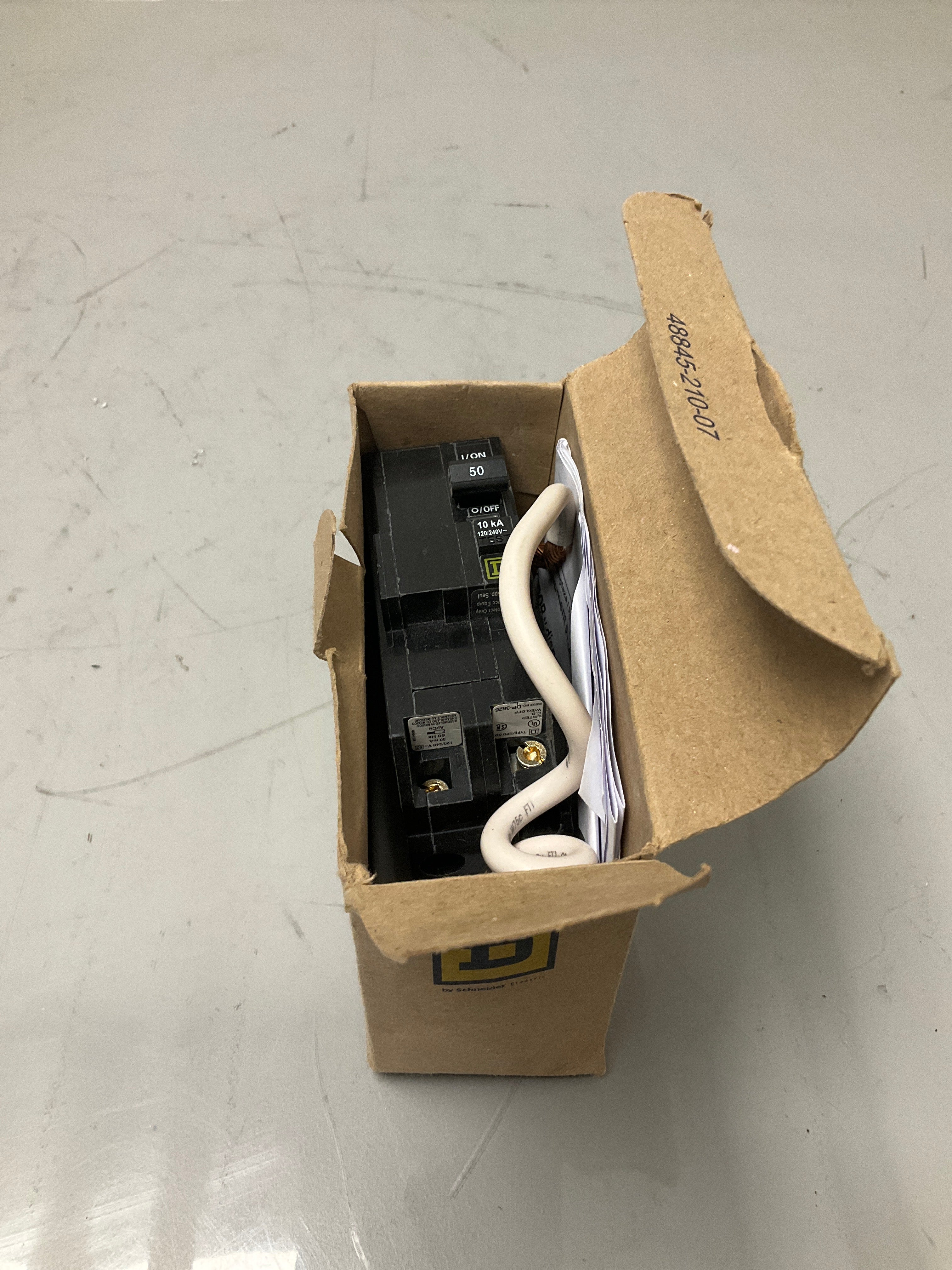 New Square D QO250EPD 2 Pole, 50 Amps, 240 Volts Circuit Breaker