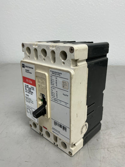 Used FD3125 3 Poles, 125 Amps, 600 Volts