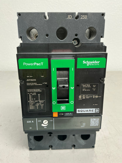 New Square D JDP26225 2 Pole, 225 Amps, 480 Volts