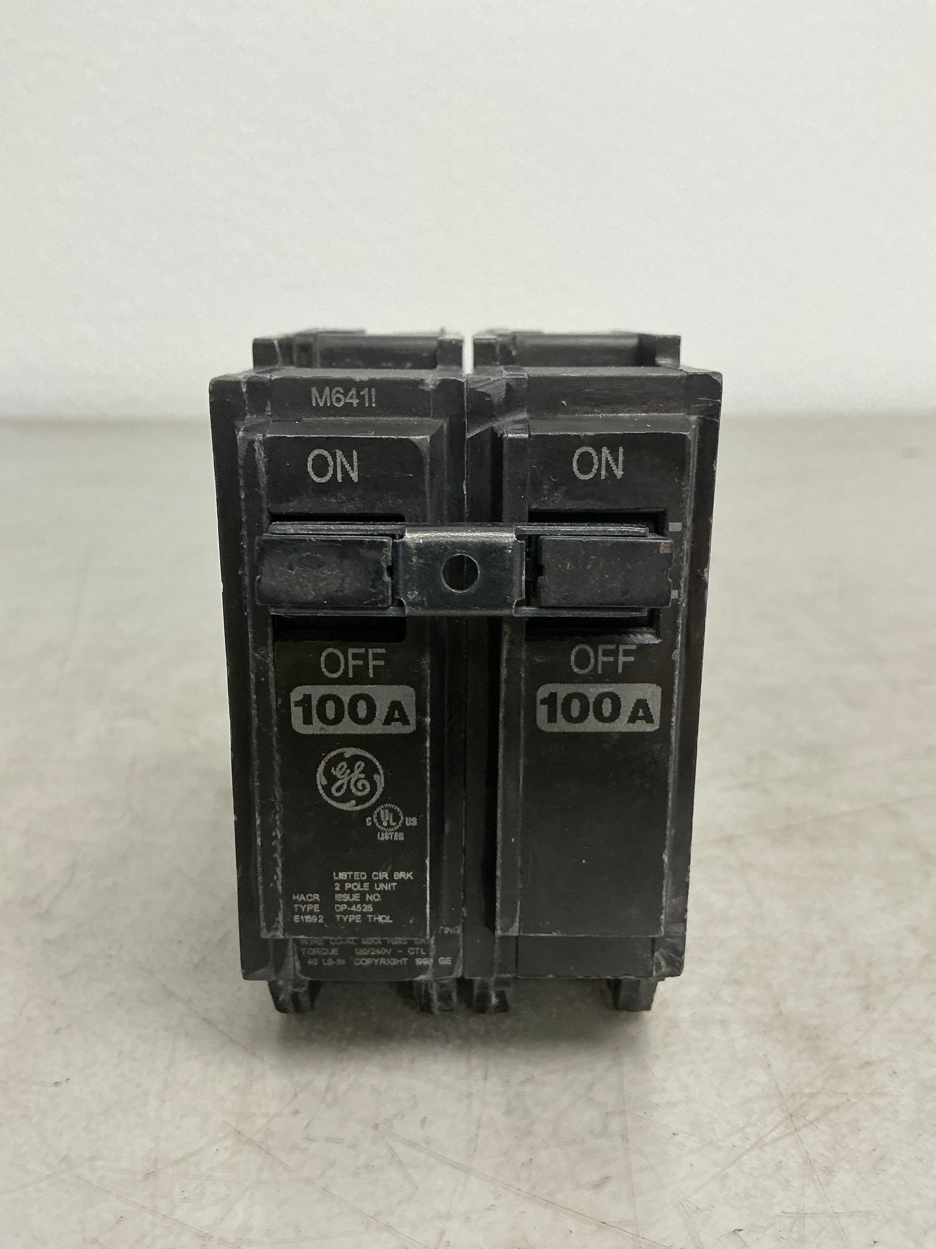 Used THQL21100 2 Pole, 100 Amps, 240 Volts