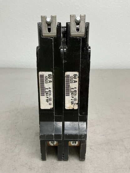 Used Square D EJB24060 2 Pole, 60 Amps, 277/480 Volts