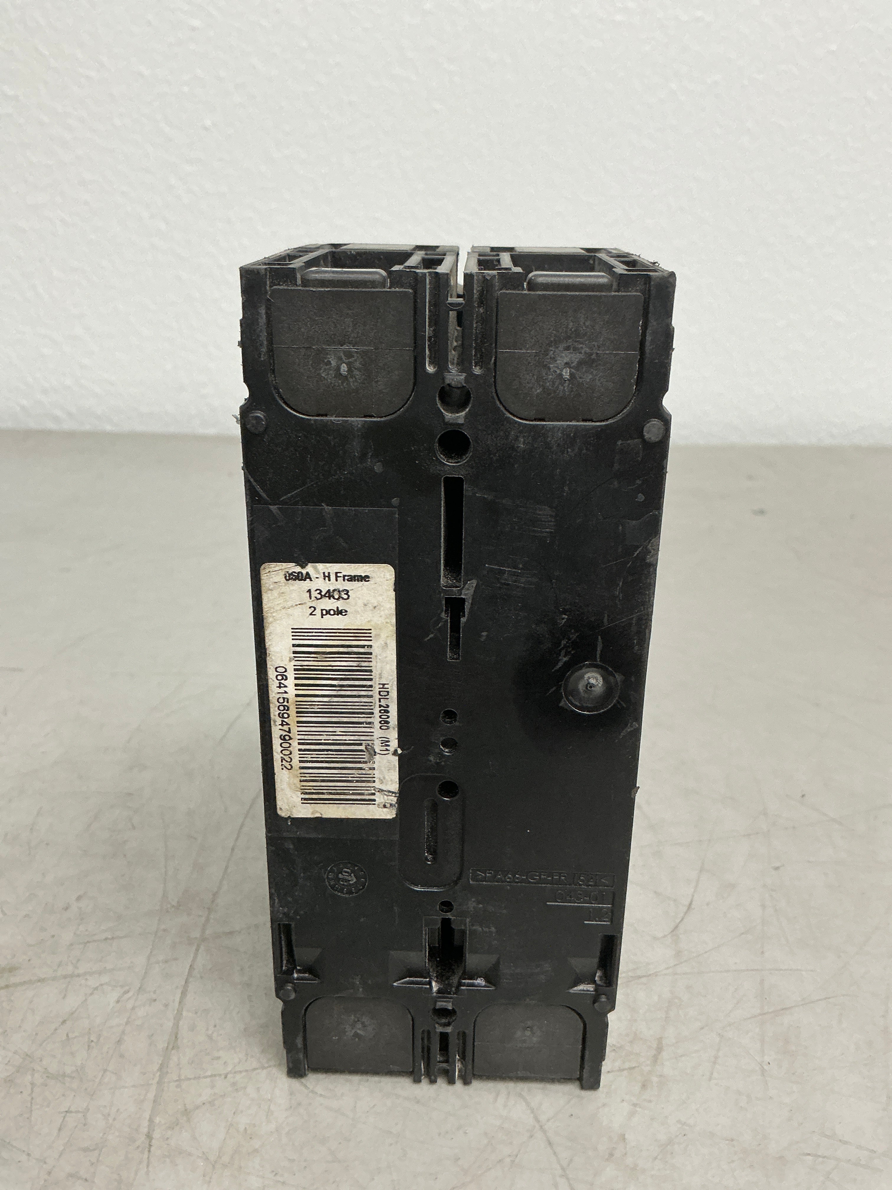 Used Square D HDL26060 2 Pole, 60 Amps, 600 Volts