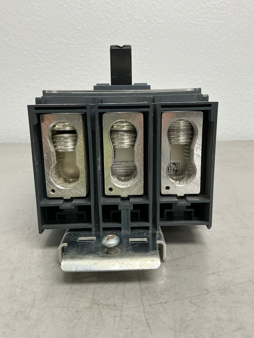 Used Square D LLA36400U31XYQ 3 pole, 400 Amps, 600 Volts LLA36400