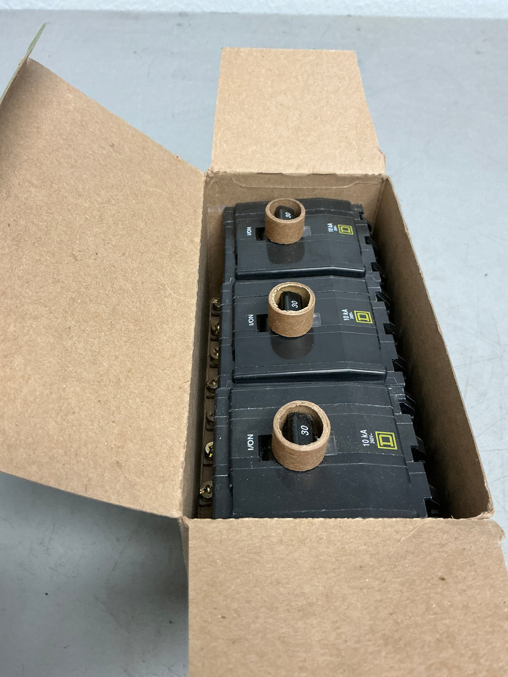 New Square D QOB330 3 Pole, 30 Amps, 240 Volts