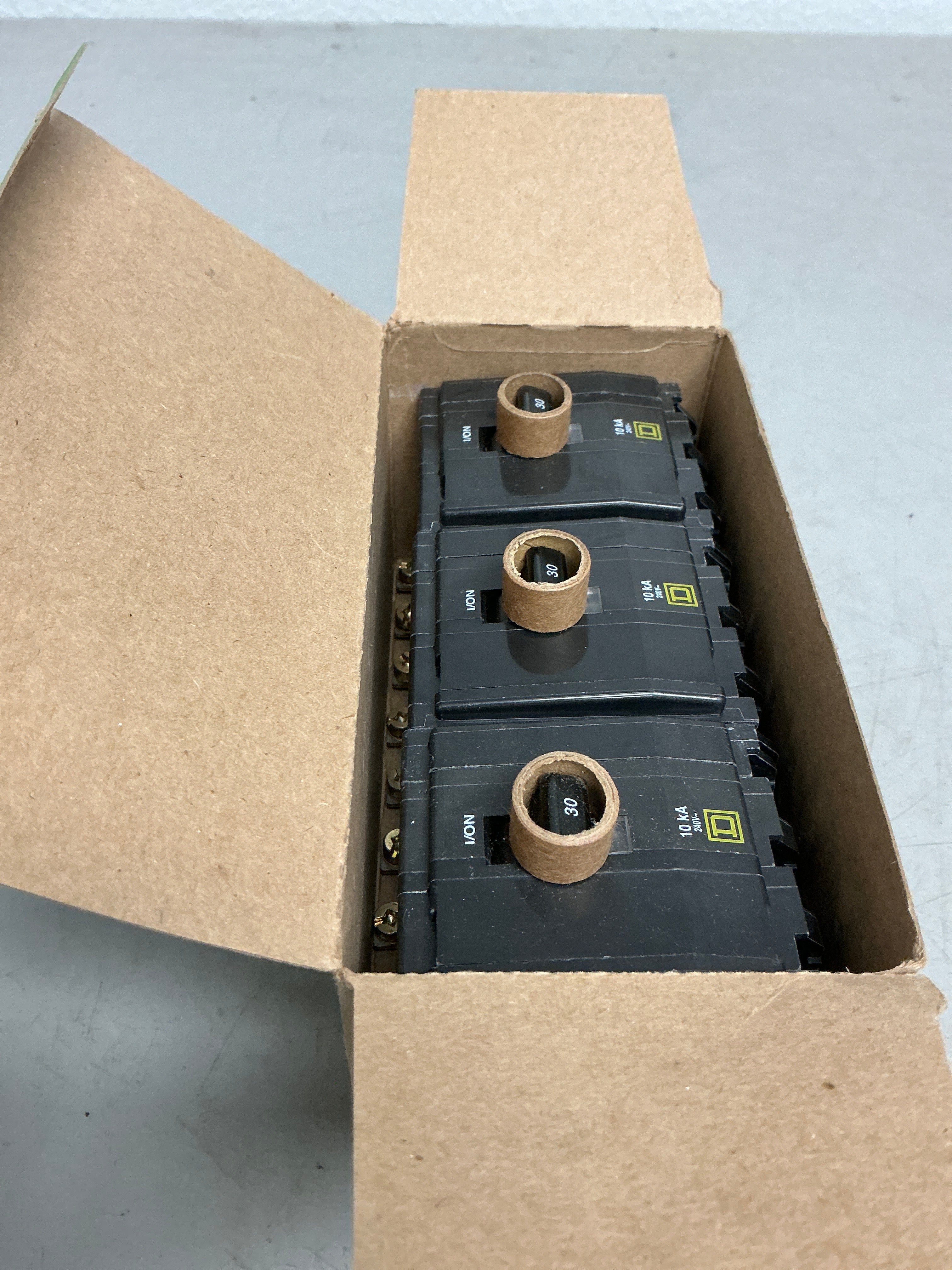 New Square D QOB330 3 Pole, 30 Amps, 240 Volts