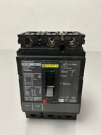 Used Square D HGM36050 3 Pole, 50 Amps, 600 Volts Circuit Breaker