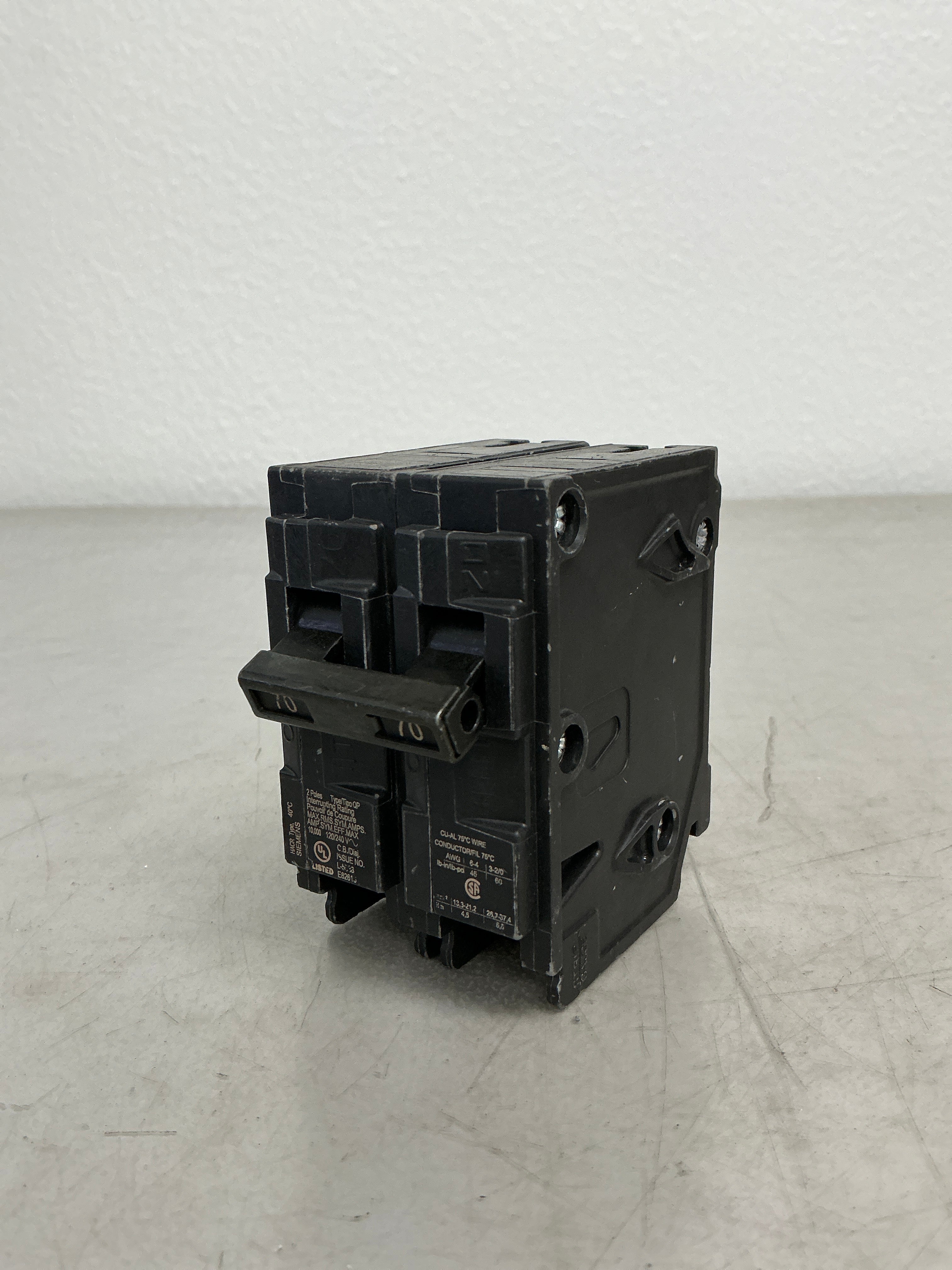 Used Siemens Q270 2 Pole, 70 Amps, 240 Volts
