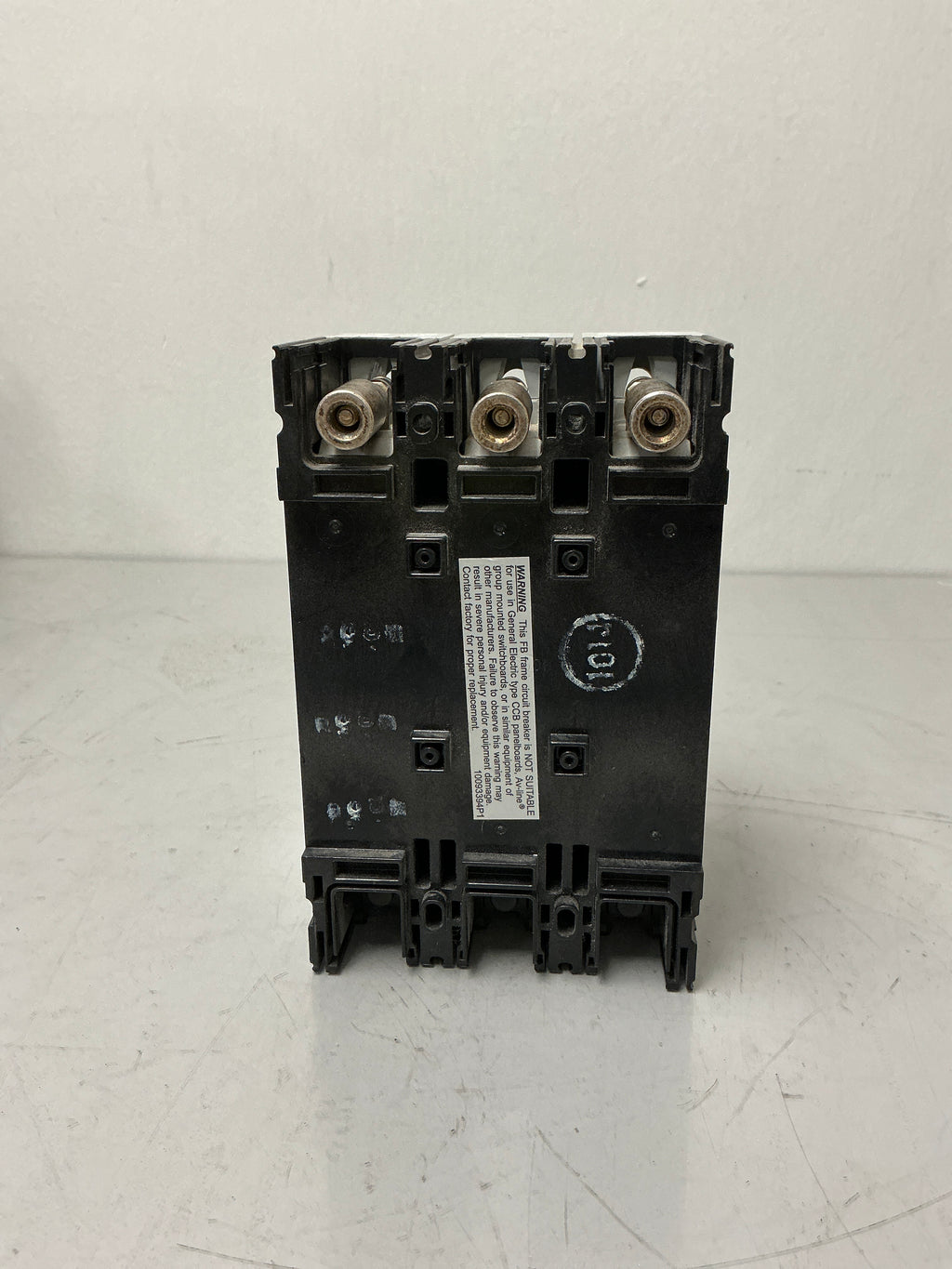 Used GE FBN36TE060R2 3Pole, 60Amps, 480 Volts Circuit Breaker