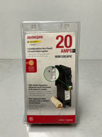New Homeline HOM120CAFIC 1Pole, 20 Amps, 120 Volts Square D Circuit Breaker