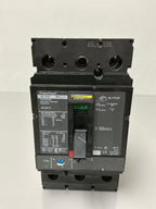 Used Square D JGL36175 3 Pole, 175 Amps, 600 Volts Circuit Breaker