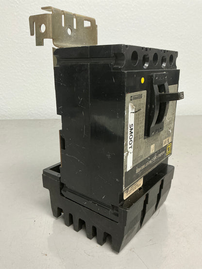 Used Square D FA34020 3 Pole, 20 Amps, 480 Volts
