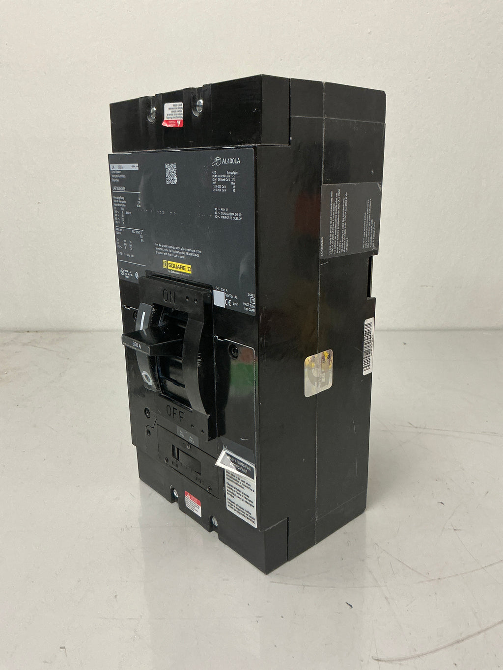 New Square D LAP36350MB 3Pole, 350 Amps, 600 Volts Circuit Breaker