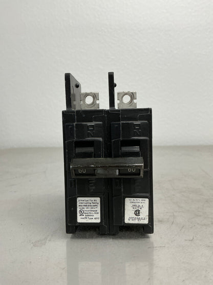 Used Siemens BQ2B060 2 Pole, 60 Amps, 240 Volts