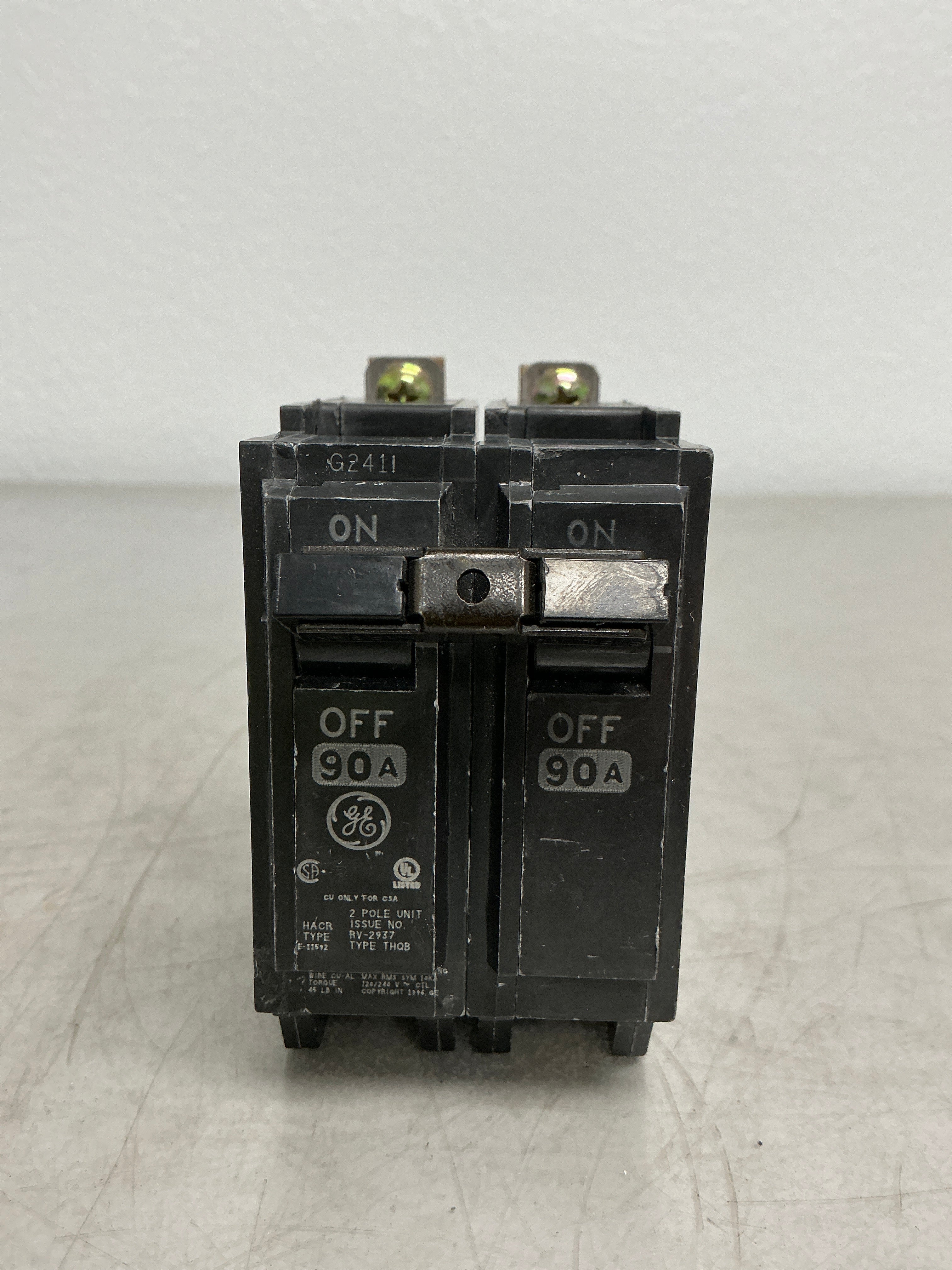 Used THQB2190 2 Pole, 90 Amps, 240 Volts