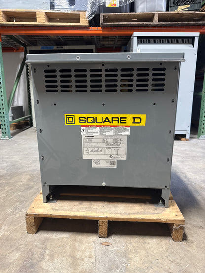 New Square D 15 KVA Transformer, Primary 480, Seconday 208/120 Volts (item#t12)