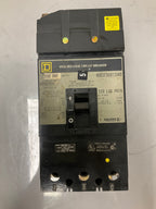 *CHIPPED* Used Square D KA36250 3 Pole, 250 Amps, 600 Volts circuit Breaker