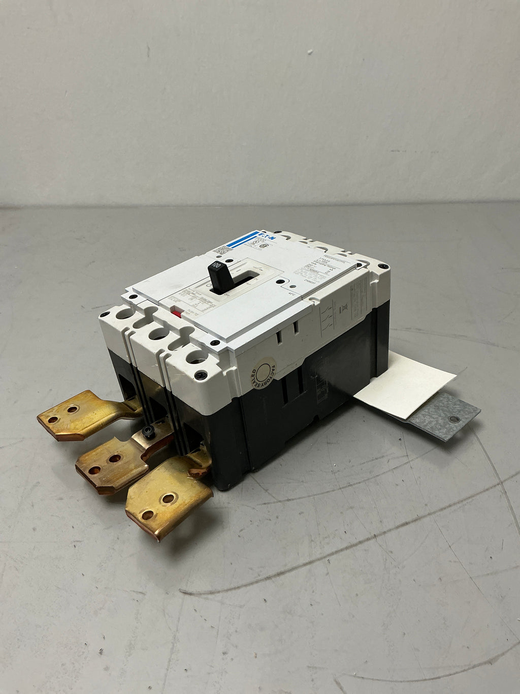 Used Eaton PDD23F0100TFFL 3 Pole, 100 Amps, 240 Volts Circuit Breaker