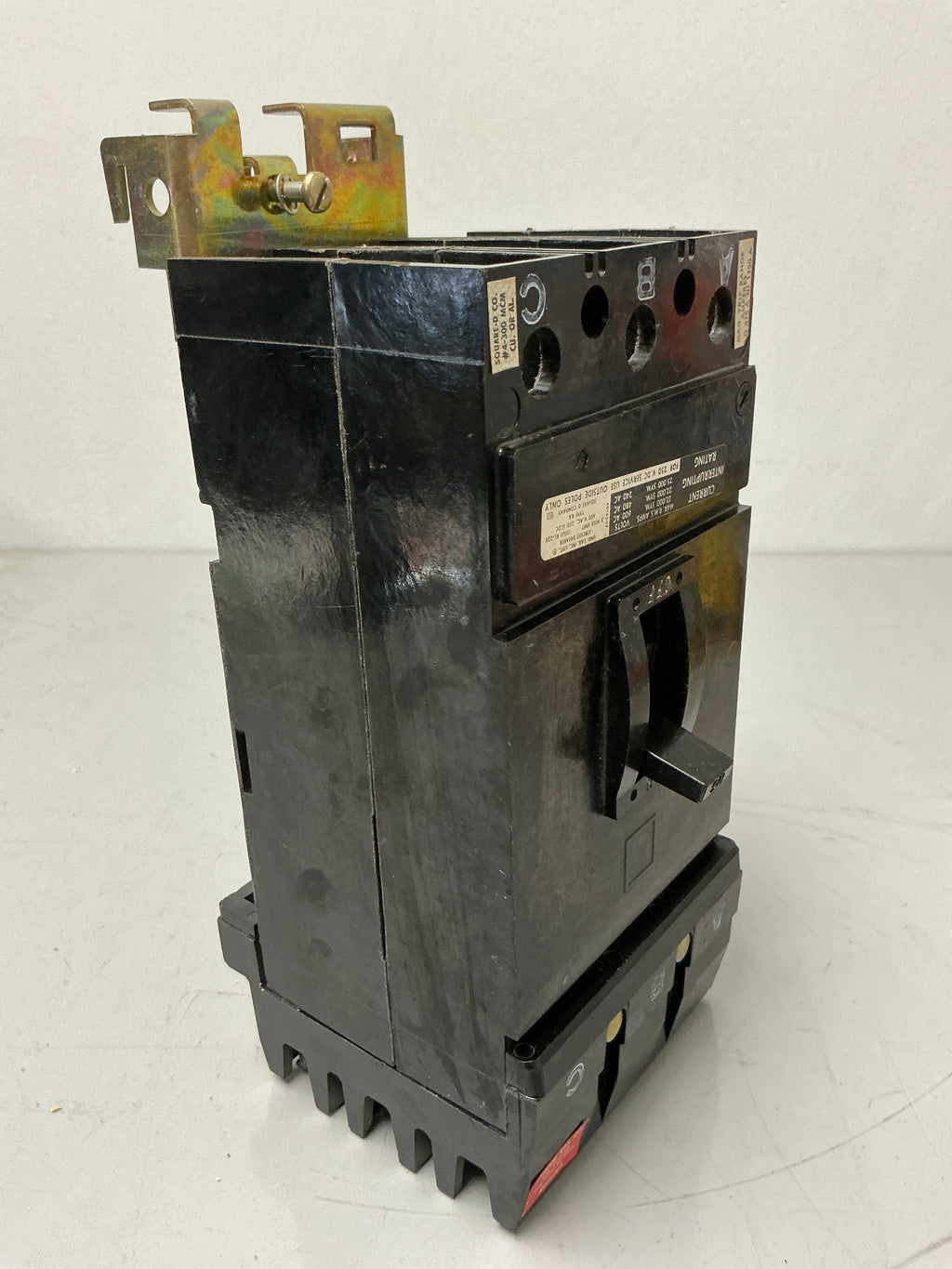 Used Square D KA36175 3 Pole, 175 Amps, 600 Volts Circuit Breaker